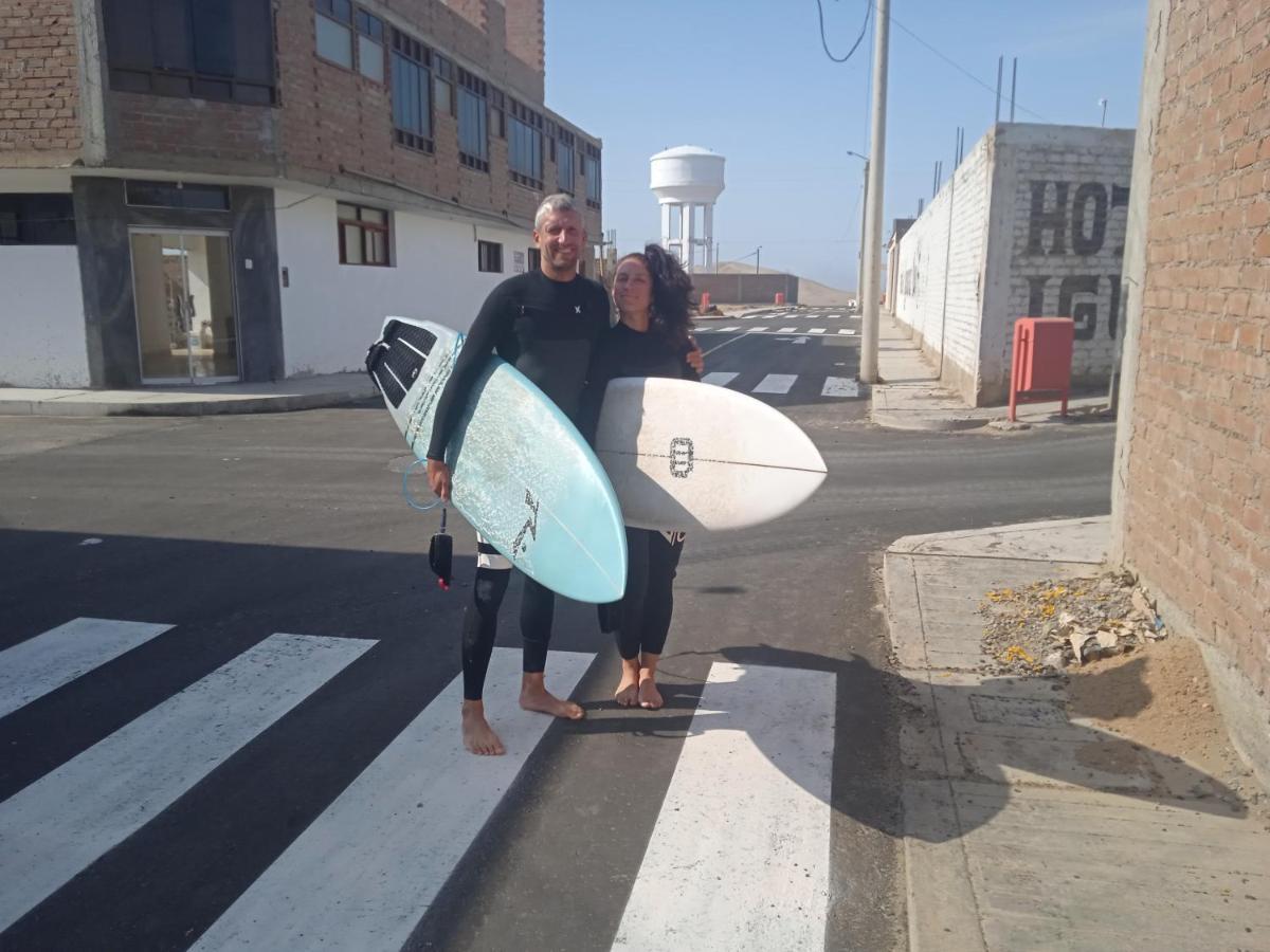 Chicama Surf Camp Hotell Puerto Chicama Exteriör bild